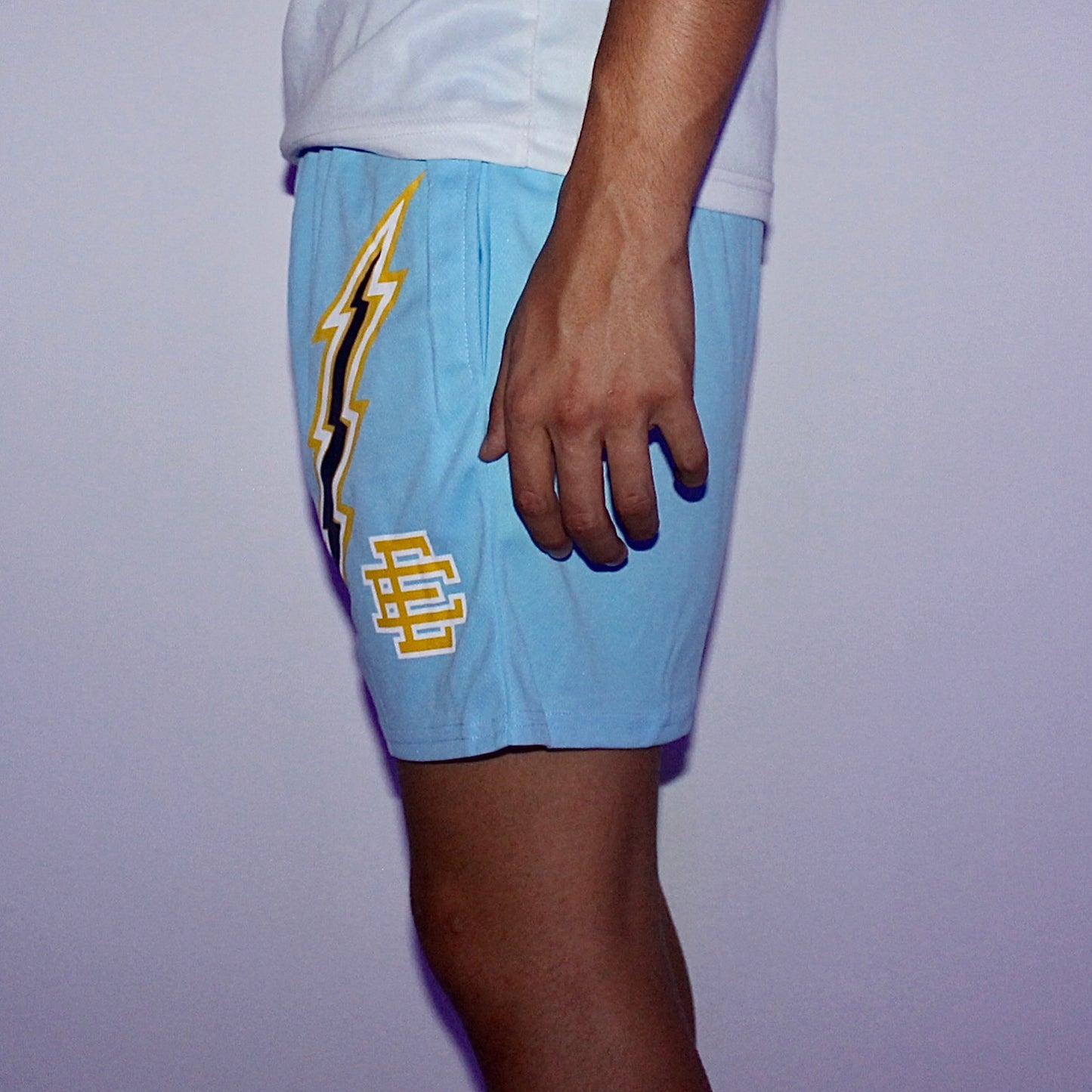 Carolina Bolt Mesh Shorts