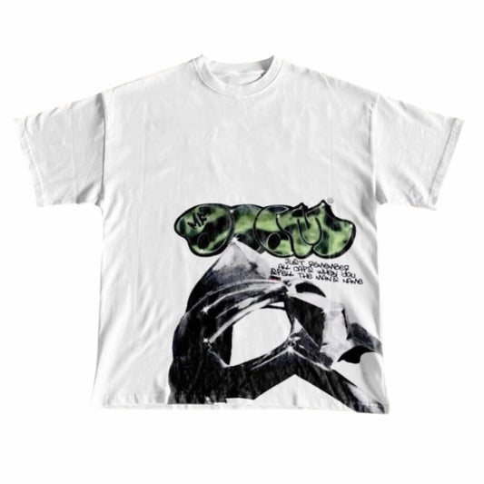 White graffiti tshirt